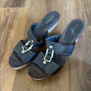 Nine West cork heels